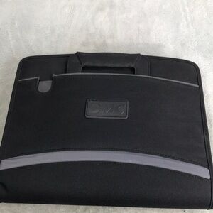 DNC Black Canvas zippered padfolio Portfolio